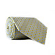 Галстук Emilio Corali желто-оливковый с квадратиками GIN-2081