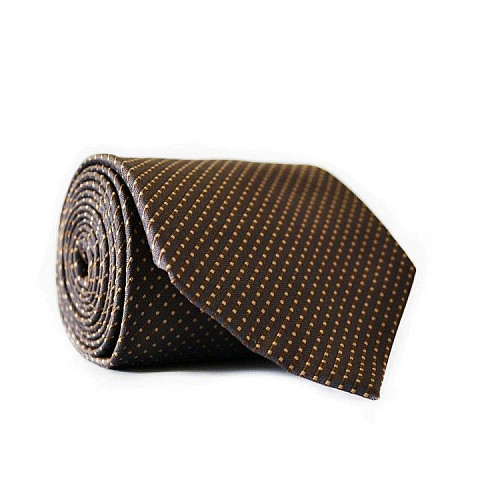 Галстук мужской Коричневый Emilio Corali GIN-2091