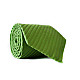 Краватка Emilio Corali чоловіча зелена в смужки GIN-2097