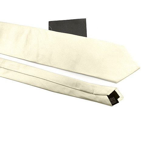 Краватка Emilio Corali біла-айворі Corali GIN-2098