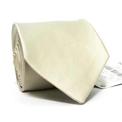 Краватка Emilio Corali біла-айворі Corali GIN-2098