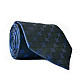 Галстук чоловічий Синій Emilio Corali GIN-2109