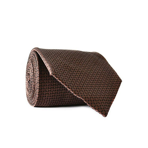 Галстук мужской Коричневый Emilio Corali GIN-2121