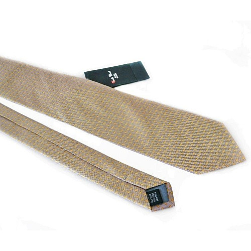 Галстук чоловічий Жовтий Бежевий Emilio Corali GIN-2136