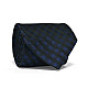 Галстук Emilio Corali сине-черный в клетку GIN-2150