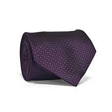 Галстук Emilio Corali мужской фиолетовый в ромбики GIN-2162