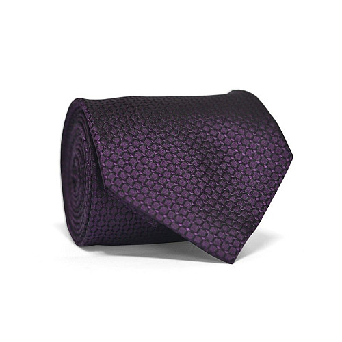 Галстук Emilio Corali мужской фиолетовый в ромбики GIN-2162
