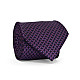 Галстук Emilio Corali мужской фиолетовый в ромбики GIN-2168