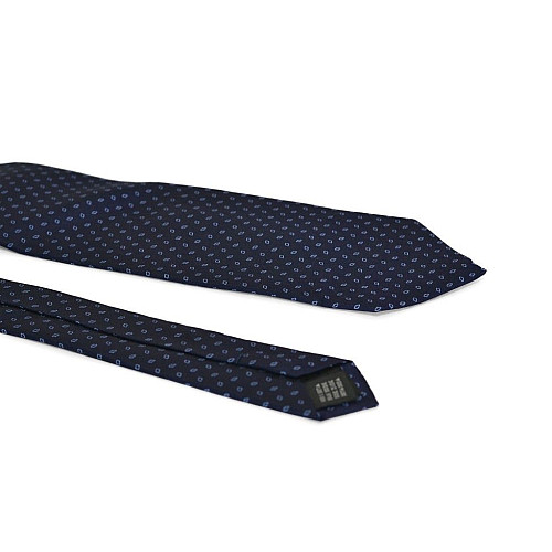 Краватка Emilio Corali чоловіча темно-синя зерниста GIN-2170