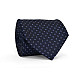 Краватка Emilio Corali чоловіча темно-синя зерниста GIN-2170