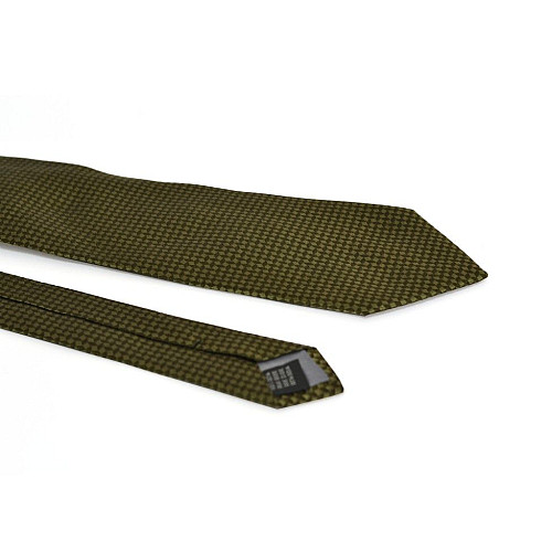 Галстук Emilio Corali мужской оливковый зернистый GIN-2171