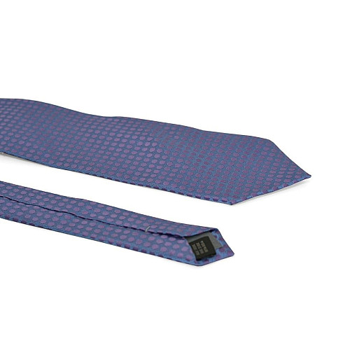 Галстук мужской Синий в Фиолетовые точки Emilio Corali GIN-2172