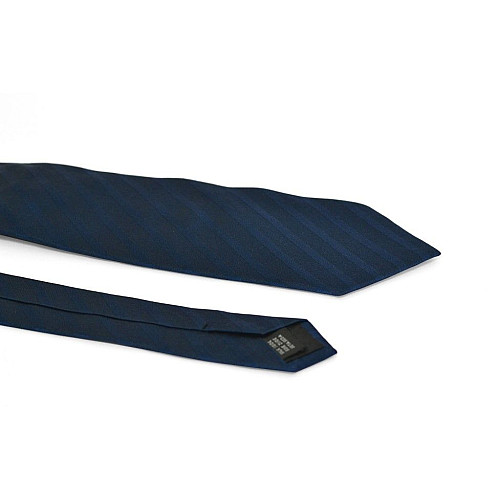 Краватка Emilio Corali синя в смужку GIN-2180