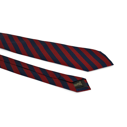 Галстук Emilio Corali в сине-красную полоску GIN-2192