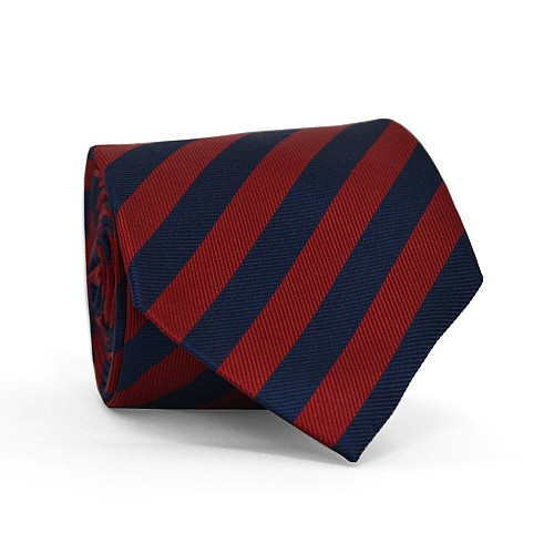 Галстук Emilio Corali в сине-красную полоску GIN-2192