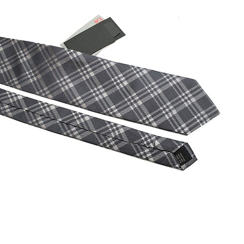 Галстук чоловічий Сірий Emilio Corali GIN-2197