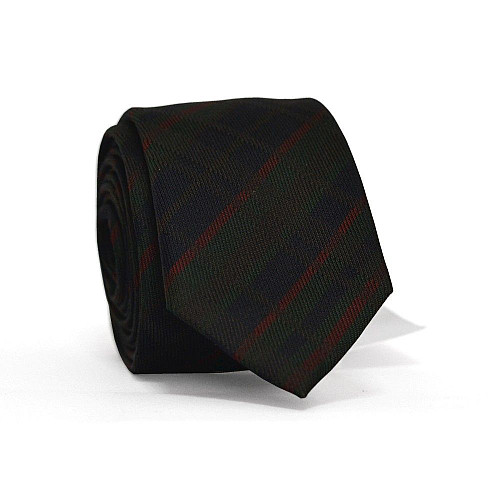 Краватка Aggressive & Black вузька зелена в клітинку GIN-2199