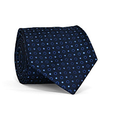 Галстук чоловічий Синій Emilio Corali GIN-2201