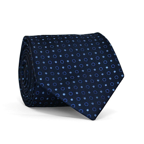 Галстук чоловічий Синій Emilio Corali GIN-2201