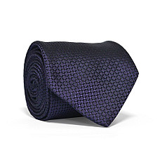 Галстук Emilio Corali темно-фиолетовый в ромбики GIN-2204