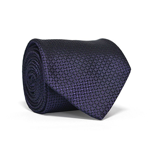 Галстук Emilio Corali темно-фиолетовый в ромбики GIN-2204