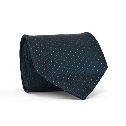 Галстук мужской синий ночной в точки Emilio Corali GIN-2205