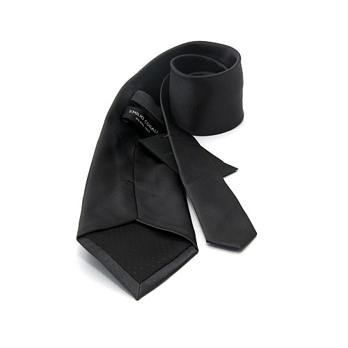 Краватка Emilio Corali темно-сіра чоловіча GIN-2223