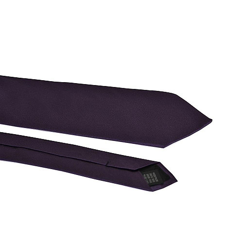 Галстук чоловічий Темно-фіолетовий Баклажановий Emilio Corali GIN-2224