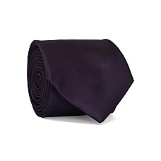 Галстук чоловічий Темно-фіолетовий Баклажановий Emilio Corali GIN-2224