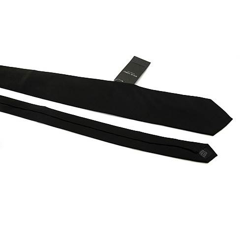 Краватка Emilio Corali чорна чоловіча 8,5 см GIN-2226