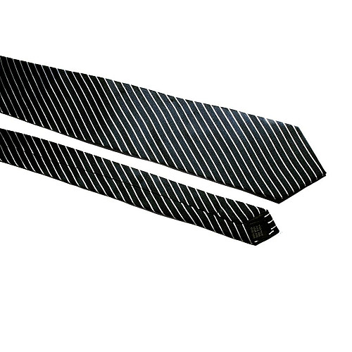 Краватка чоловіча Синя в білу смужку Emilio Corali GIN-2231