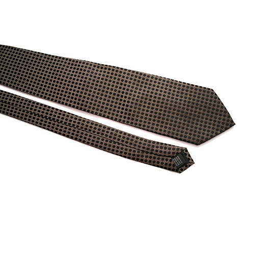 Галстук Коричневый в Черный горошек Emilio Corali GIN-2242