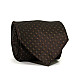 Галстук Emilio Corali коричневый зернистый GIN-2246