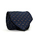 Галстук Emilio Corali синий пейсли-огурец GIN-2250