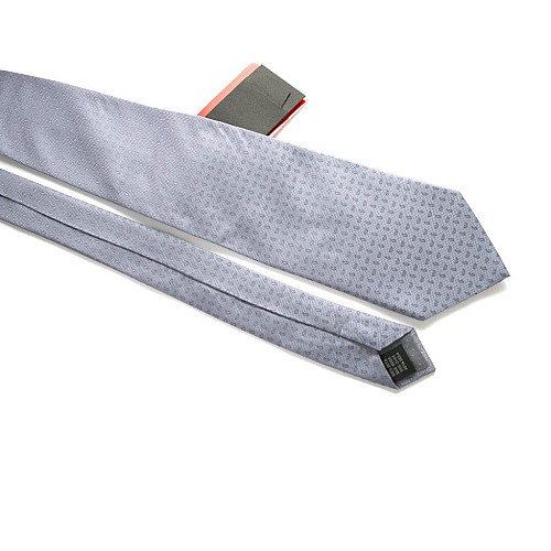 Краватка Блакитна з візерунком Emilio Corali GIN-2283