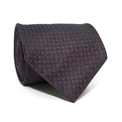 Краватка Фіолетова з квадратиками Emilio Corali GIN-2289