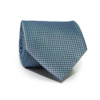 Краватка в перелив з блакитними крапками Emilio Corali GIN-2299