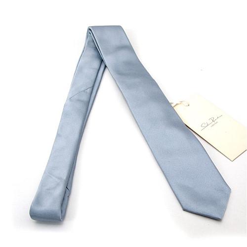 Узкий галстук Sakis Rouvas голубой GIN-2324