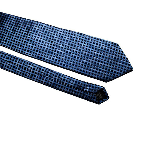 Краватка чоловіча Синя в Темно-Синій горошок Emilio Corali GIN-2330