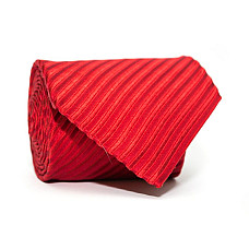 Краватка чоловіча Червона в смужки Emilio Corali GIN-2339