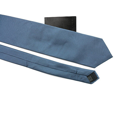 Краватка Emilio Corali чоловіча синя зі смужками GIN-2375