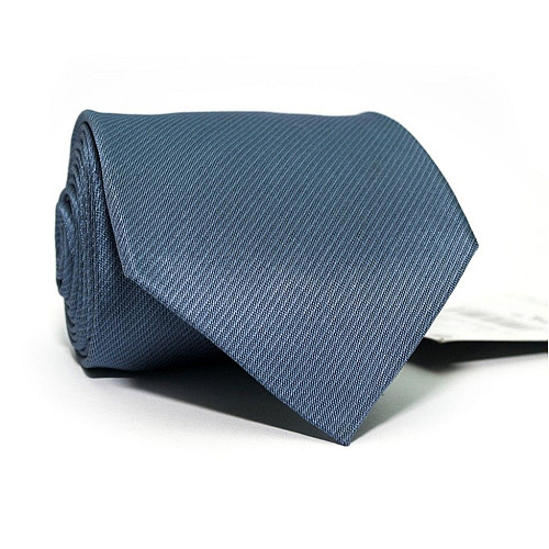 Краватка Emilio Corali чоловіча синя зі смужками GIN-2375