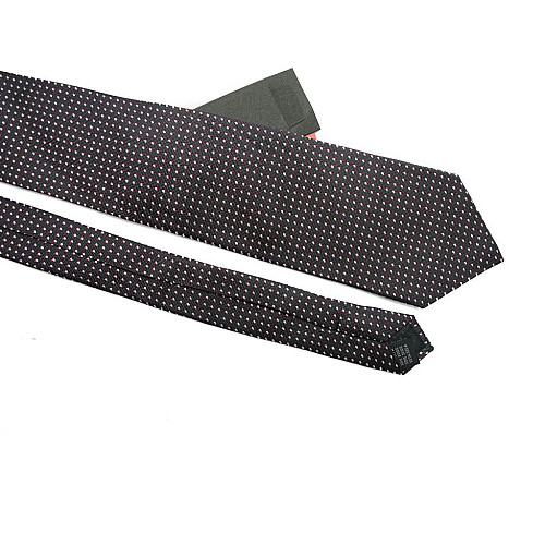 Галстук мужской серый с квадратиками Emilio Corali GIN-2376