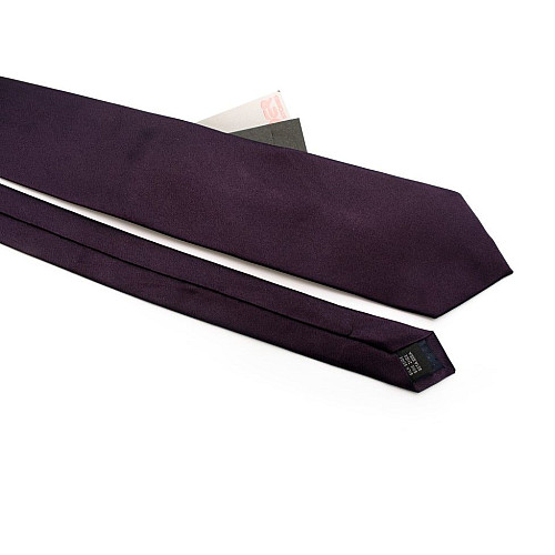 Галстук мужской Баклажановый Emilio Corali GIN-2442