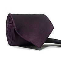 Краватка чоловіча Баклажанова Emilio Corali GIN-2442
