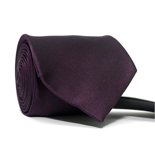 Галстук мужской Баклажановый Emilio Corali GIN-2442