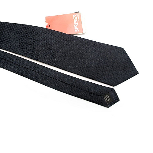 Галстук мужской Темно-Синий в кубики Emilio Corali GIN-2443