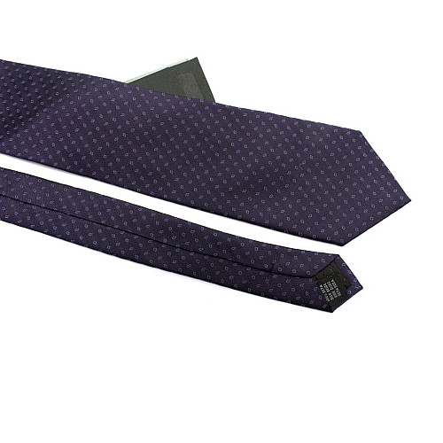 Галстук Emilio Corali фиолетовый зернистый GIN-2458