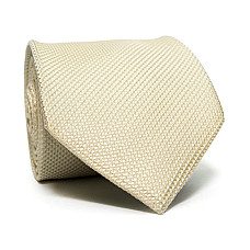 Краватка чоловіча бежева рельєфна Emilio Corali GIN-2461