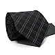 Краватка чоловіча чорна в клітку Emilio Corali GIN-2469
